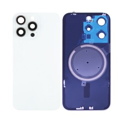 Back Cover+Camera Lens Apple iPhone 15 Pro White Back Cover+Camera Lens Apple iPhone 15 Pro White